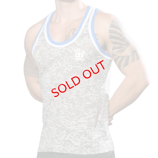 画像4: Andrew Christian【アンドリュークリスチャン】 Phys. Ed. Varsity Burnout メッシュタンクトップ