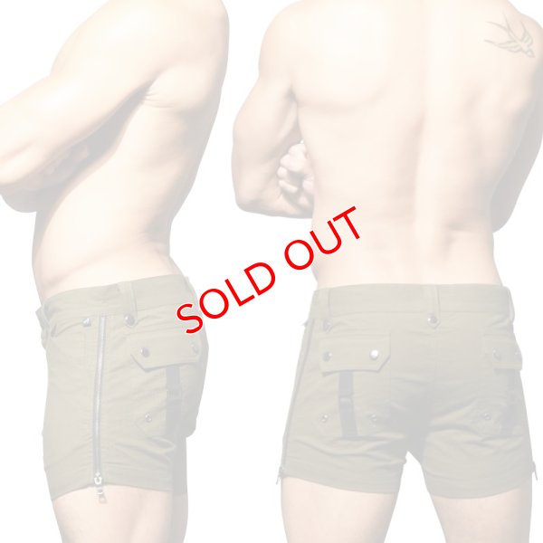 画像6: Andrew Christian【アンドリュークリスチャン】ショートパンツ ハーフパンツ アメカジ ミリタリー ショーツ  アンクリ Capsule Army Shorts 男性用