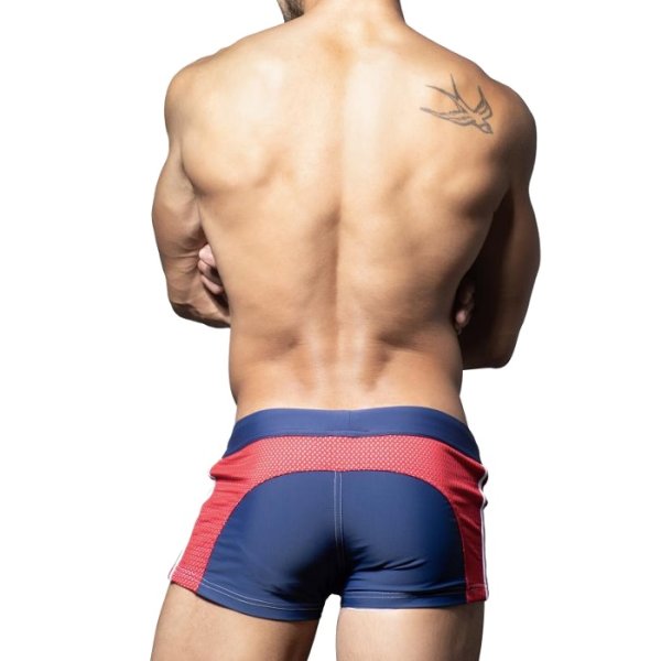 画像4: Andrew Christian【アンドリュークリスチャン】 メンズ水着 海パン ブランド ショート丈 スイムショーツ PHYS. ED. VARSITY