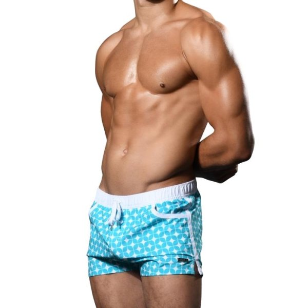 画像3: Andrew Christian【アンドリュークリスチャン】 メンズ水着 海パン ブランド ショート丈 スイムショーツ VICEROY Swim Shorts