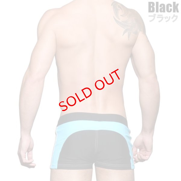 画像4: Andrew Christian【アンドリュークリスチャン】メンズ水着 海パン ブランド ショート丈 スイムショーツ Phys. Ed. Varsity Zipper Pocket Trunk