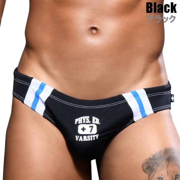 画像5: Andrew Christian【アンドリュークリスチャン】  男性水着 ブーメラン ビキニ 競泳パンツPhys. Ed. Varsity Bikini