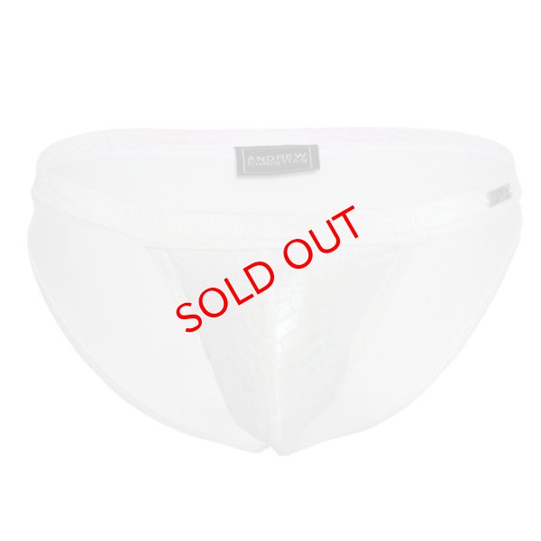 画像7: Andrew Christian【アンドリュークリスチャン】  男性水着 ブーメラン ビキニ 競泳パンツSnakeskin Bikini Almost Naked