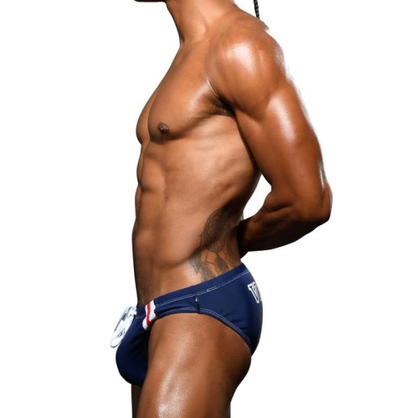 画像3: Andrew Christian【アンドリュークリスチャン】  男性水着 ブーメラン ビキニ 競泳パンツVarsityメッシュビキニ