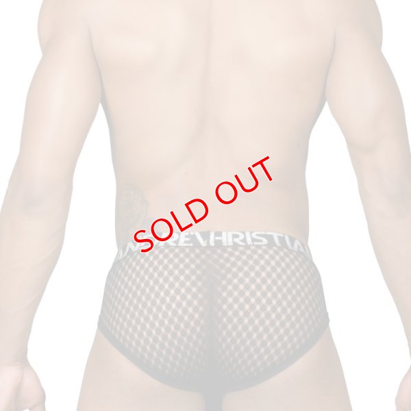 画像2: 【アンドリュークリスチャン】Lace Almost Naked レース メッシュ シースルー ビキニブリーフ