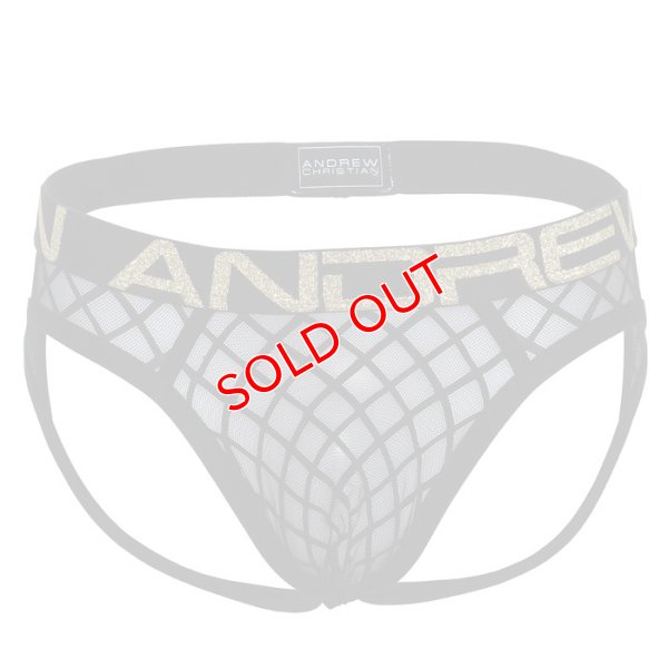 画像5: 【アンドリュークリスチャン】Lattice Lace Sheer Frame Almost Nakedジョックストラップケツ割れ ケツ割れ
