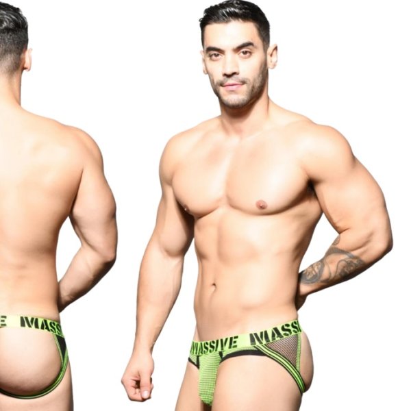 画像4: Andrew Christian【アンドリュークリスチャン】 MASSIVE Network Net メッシュ ジョックストラップ