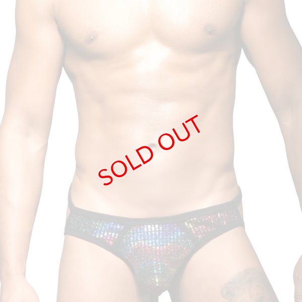 画像5: Andrew Christian【アンドリュークリスチャン】 Disco Camo Strap Jock Almost Naked ジョックストラップ