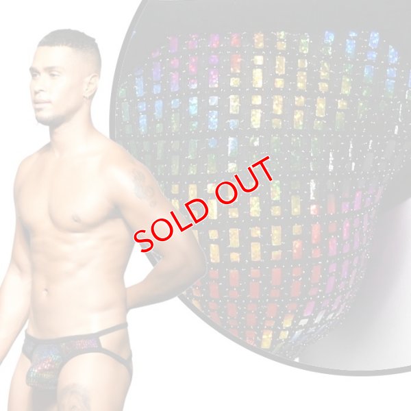 画像6: Andrew Christian【アンドリュークリスチャン】 Disco Camo Strap Jock Almost Naked ジョックストラップ