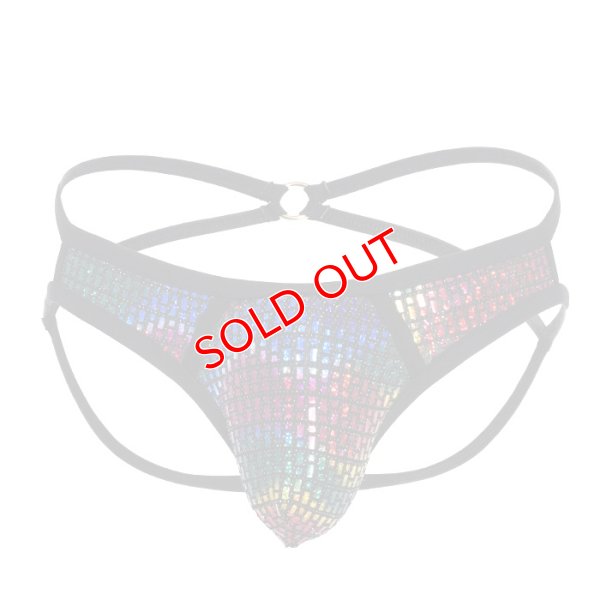 画像8: Andrew Christian【アンドリュークリスチャン】 Disco Camo Strap Jock Almost Naked ジョックストラップ