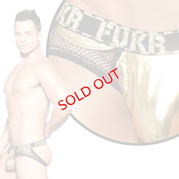 画像5: Andrew Christian【アンドリュークリスチャン】 FUKR Golden Net メッシュ ジョックストラップ(91904)