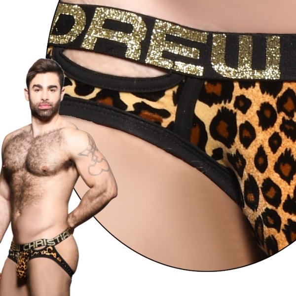 画像5: Andrew Christian【アンドリュークリスチャン】 Plush Leopard Comfort ジョックストラップ w/ Almost Naked