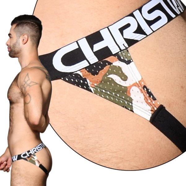 画像5: Andrew Christian【アンドリュークリスチャン】 Almost Naked Camouflage Mesh Active ジョックストラップ