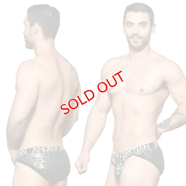 画像5: Andrew Christian【アンドリュークリスチャン】 Metallic Leopard Almost Naked ブリーフ