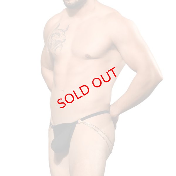 画像5: Andrew Christian【アンドリュークリスチャン】 CHAINS THONG UNLEASHED メタリックチェーンTバック