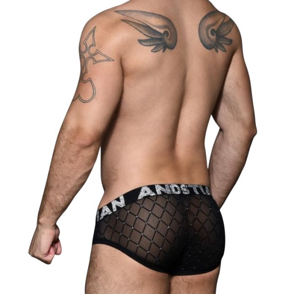 画像2: Andrew Christian【アンドリュークリスチャン】 Diamond Mesh Brief Almost Naked