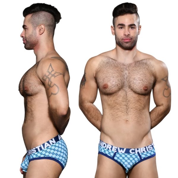 画像2: Andrew Christian【アンドリュークリスチャン】 Mykonos Brief Almost Nakedブリーフ