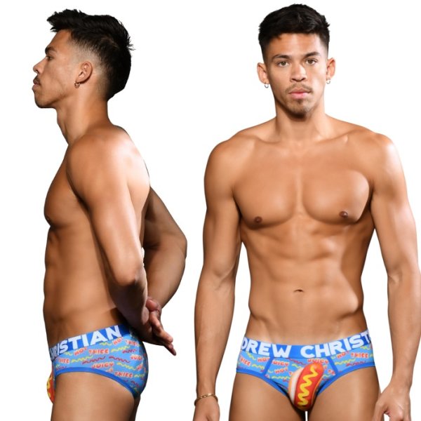 画像2: Andrew Christian【アンドリュークリスチャン】 Hot Dog ブリーフ w/ Almost Naked(92752)