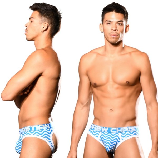 画像2: Andrew Christian【アンドリュークリスチャン】 Waves AIR JOCK ALMOST NAKED ジョックストラップ