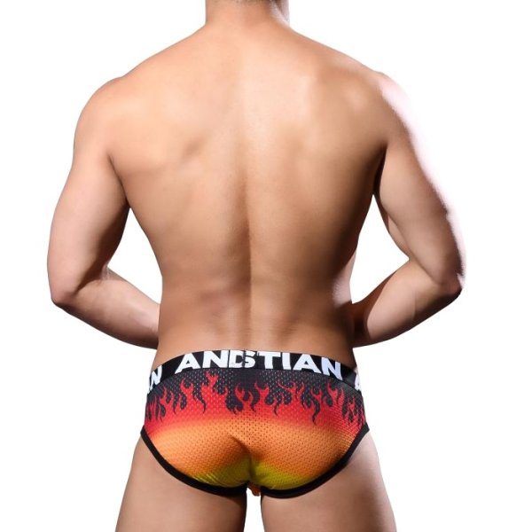 画像6: Andrew Christian【アンドリュークリスチャン】 Flames w/ ALMOST NAKED メッシュブリーフ