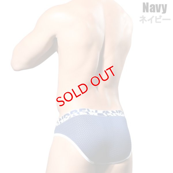 画像9: Andrew Christian【アンドリュークリスチャン】 Sportsメッシュ・ブリーフ w/ ALMOST NAKED 男性下着 ローライズ メンズビキニ メンズインナー