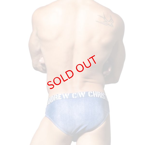 画像5: Andrew Christian【アンドリュークリスチャン】 WESTERN ブリーフ デニム柄 Demin 男性下着 ローライズ メンズビキニ メンズインナー