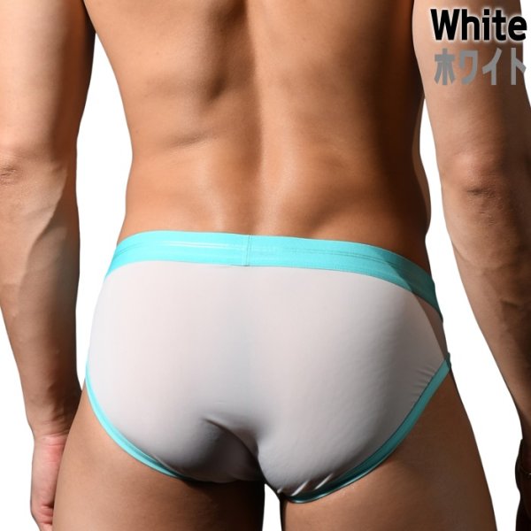 画像7: Andrew Christian【アンドリュークリスチャン】ブリーフ メンズビキニ アンクリ メッシュ シースルー ブリーフ エロパン Naked Truth Capsule ALMOST NAKED