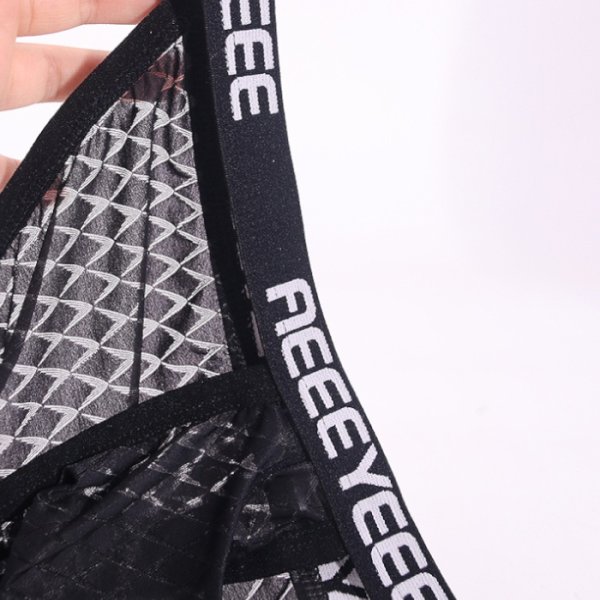 画像14: メンズビキニ メンズ スポーツブリーフ ビキニパンツ メッシュ生地 スケパン 立体ポーチ セクシー 彼氏プレゼント 男性下着