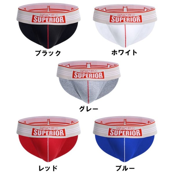 画像20: ビキニブリーフ メンズビキニ ブリーフ スポーツブリーフ ローライズ 男性下着 AsianBum 彼氏プレゼント