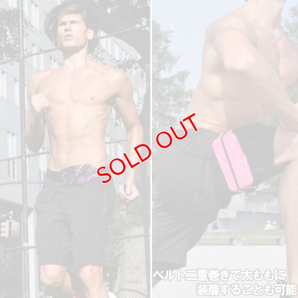 画像8: 【アストリックス】  ウェストポーチ ジョギング クラブ 軽量コンパクト Gold Aurora