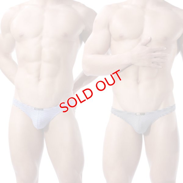 画像8: 【ブレーブパーソン】Tバック メンズ ボーダー柄 男性下着