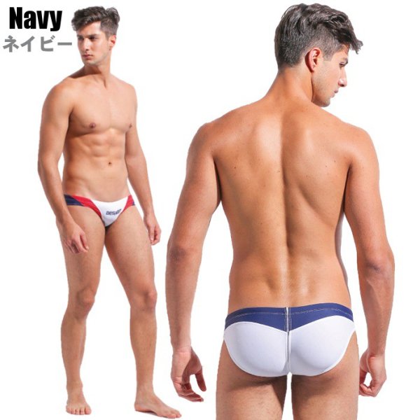 画像3: 【デスミット】男性水着 メンズスイムウェア 競パン風ビキニタイプ