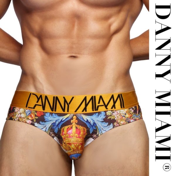 画像1: Danny Miami【ダニーマイアミ】 SAINT ローライズ ビキニブリーフ