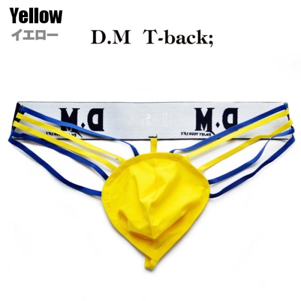 画像11: DM【ディーエム】メンズTバック 男性用 ローライズ Gストリングバンド