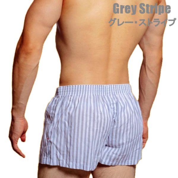 画像7: DM【ディーエム】  トランクス  メンズ ローライズ 柔らかい ルームウェア チェック柄 ストライプ柄 男性下着