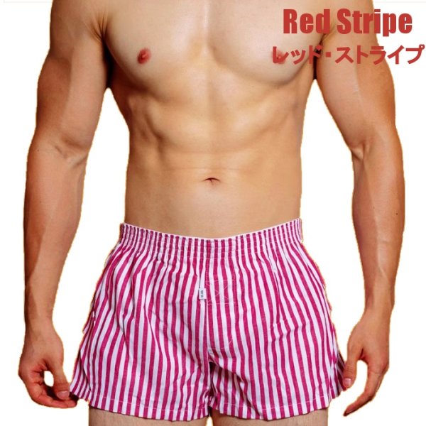 画像9: DM【ディーエム】  トランクス  メンズ ローライズ 柔らかい ルームウェア チェック柄 ストライプ柄 男性下着