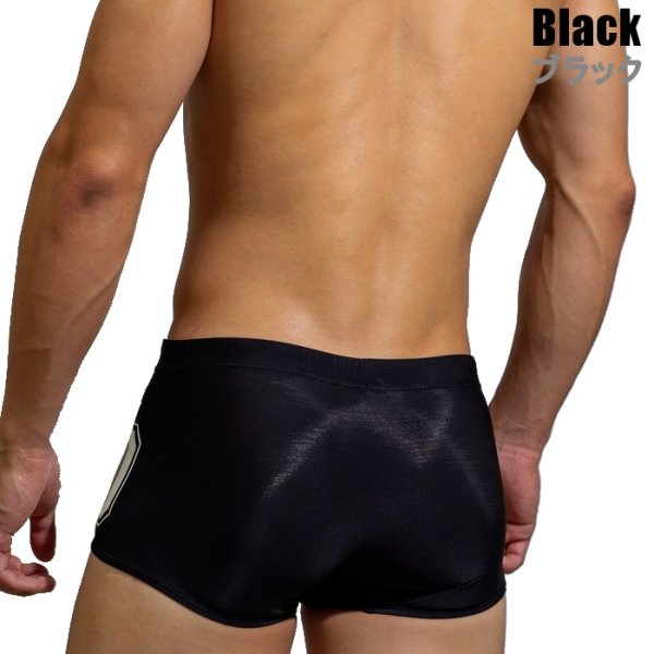 画像4: 【D.M.】男性水着 メンズスイムウェア 海パン トランクス ボクサータイプ水着 ナンバリング