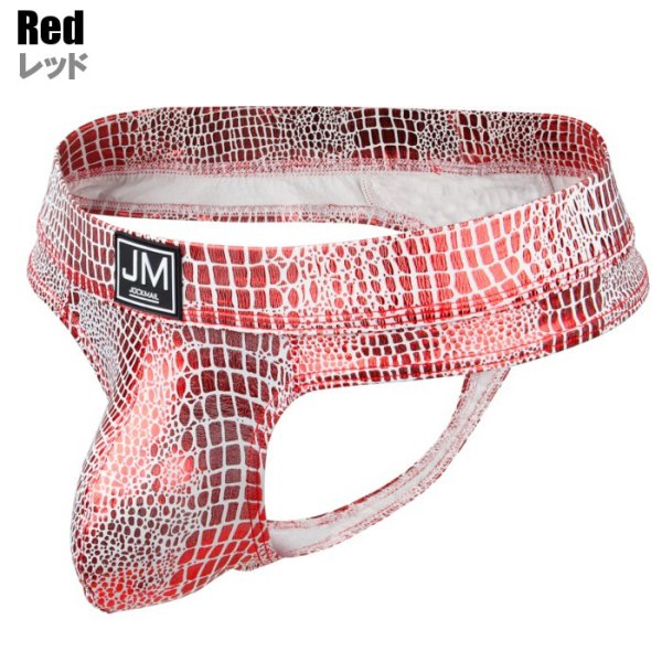 画像11: JockMail【ジョックメール】メンズTバック 男性用 パイソン柄 クロコダイル柄 Tバック