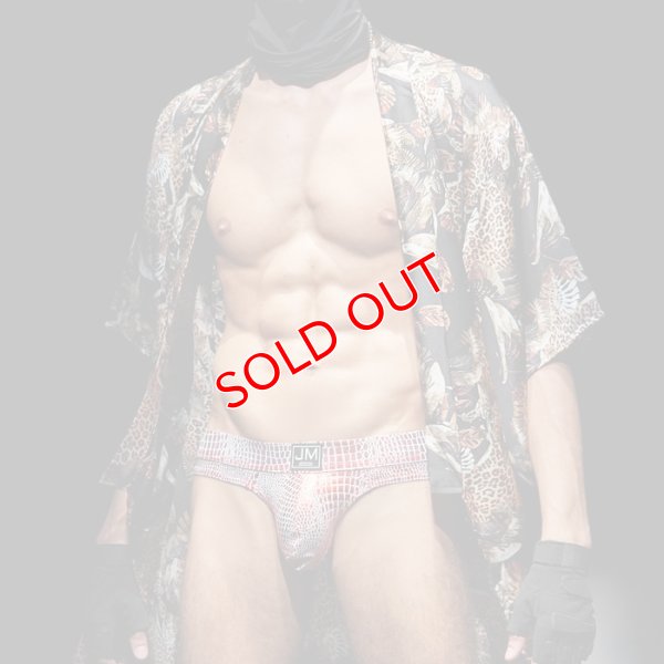 画像13: JockMail【ジョックメール】メンズTバック 男性用 パイソン柄 クロコダイル柄 Tバック