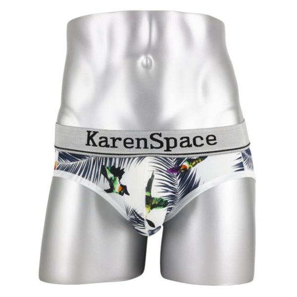 画像4: ジョックストラップ ケツ割れ ケツワレ トロピカル風 ローライズ ジョックストラップ 男性下着