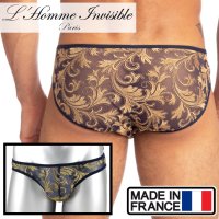 L'Homme Invisible【ロームアンヴィジーブル】 OPPULENCE ASSUM?E レース メッシュ ビキニブリーフ