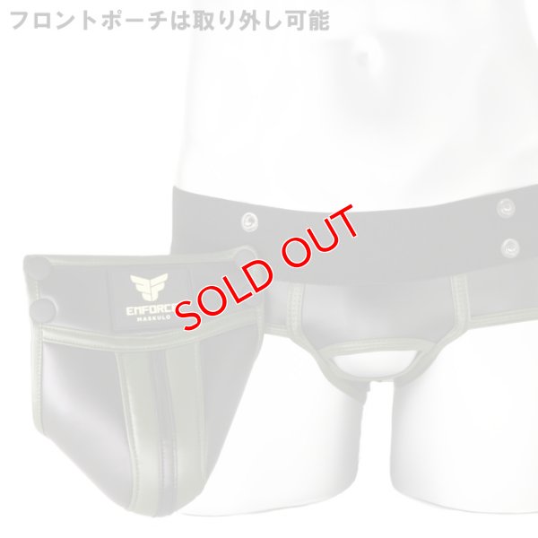 画像6: 【マスクロ】ブリーフ レザー風 フェイクレザー ENFORCE ブリーフ