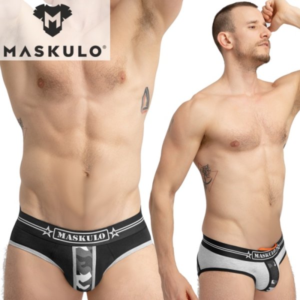 画像1: Maskulo【マスクロ】 ENFORCE ローライズ ブリーフ