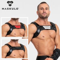 Maskulo【マスクロ】ハーネス メンズ ボンテージ パーティ Gogo 衣装 Maskulo マスクロ ARMORED ブルドッグ