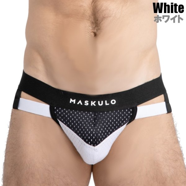 画像9: Maskulo【マスクロ】ジョックストラップ メッシュ ケツ割れ ケツワレ SKULLA