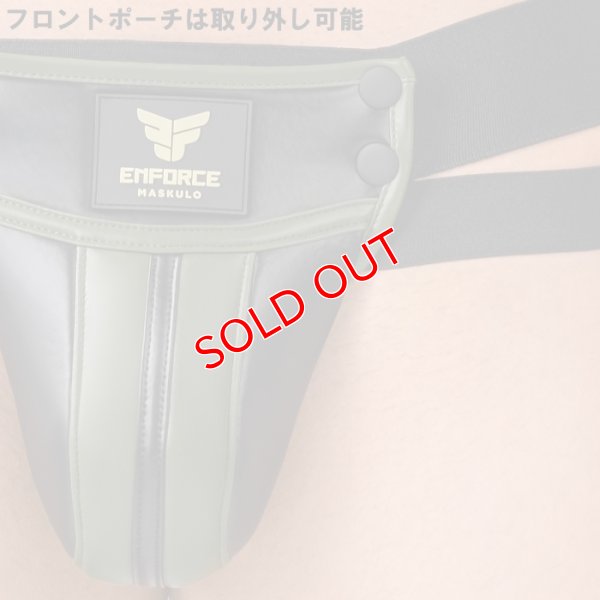 画像6: 【マスクロ】ジョックストラップ ケツ割れ ケツワレ レザー風 ENFORCE