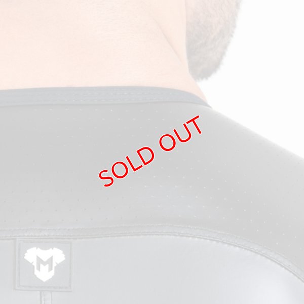 画像11: Maskulo【マスクロ】メンズ ノースリーブ ベスト レザー風 フェイクレザー ラバー ARMORED ZIPPERED VEST