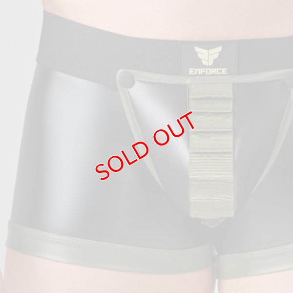 画像6: 【マスクロ】Oバックボクサーパンツ スパッツ ケツワレENFORCE