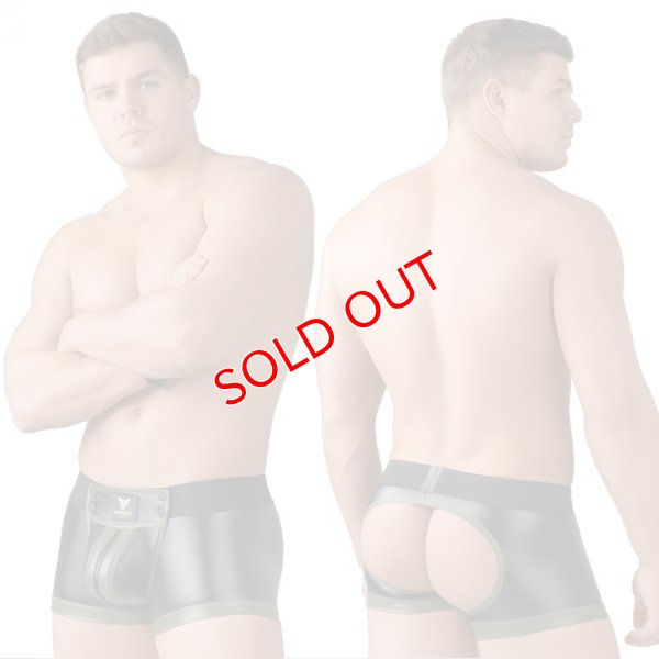 画像3: 【マスクロ】Oバックボクサーパンツ スパッツ ケツワレENFORCE