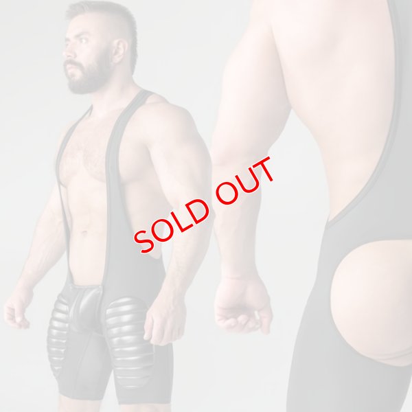 画像4: Maskulo【マスクロ】シングレット 太ももパッド Armored Oバック